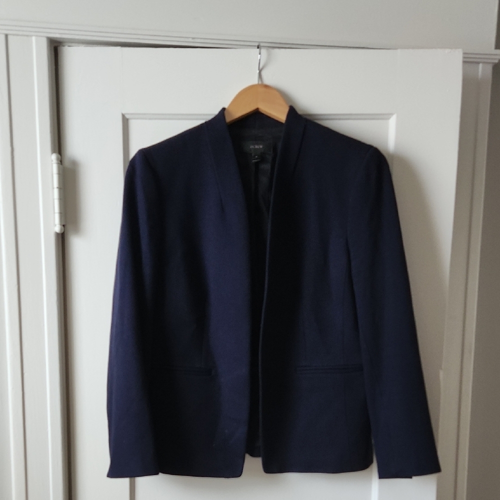 J. Crew Midnight Blue Suit Jacket